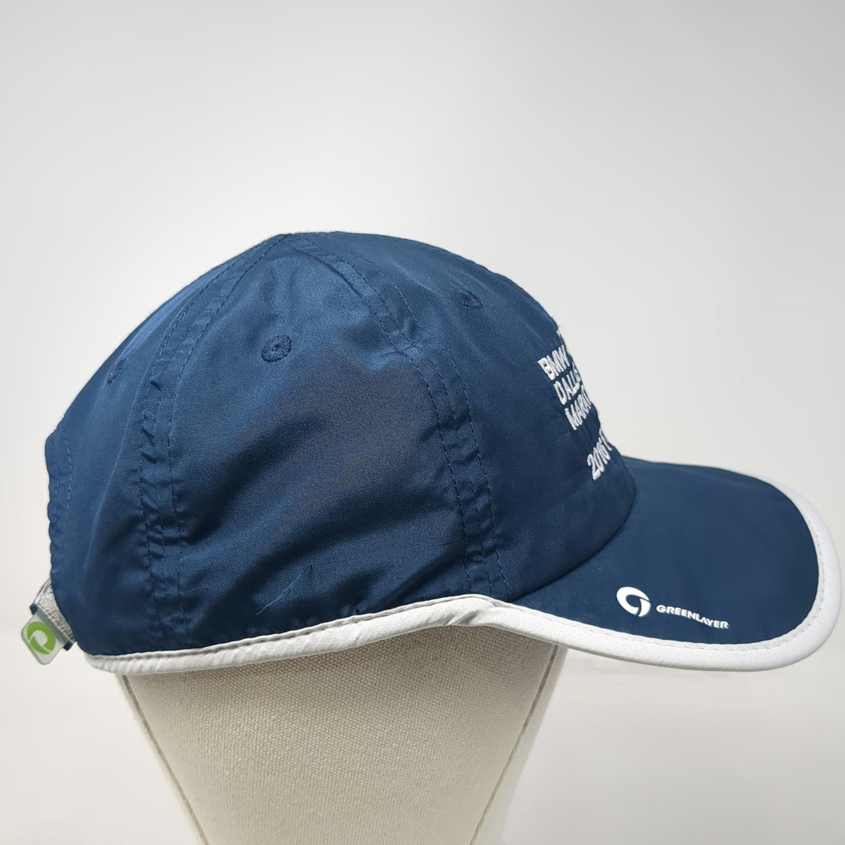 Greenlayer Blue Baseball Cap One Size BMW Dallas Marathon 2016 Finisher Hat
