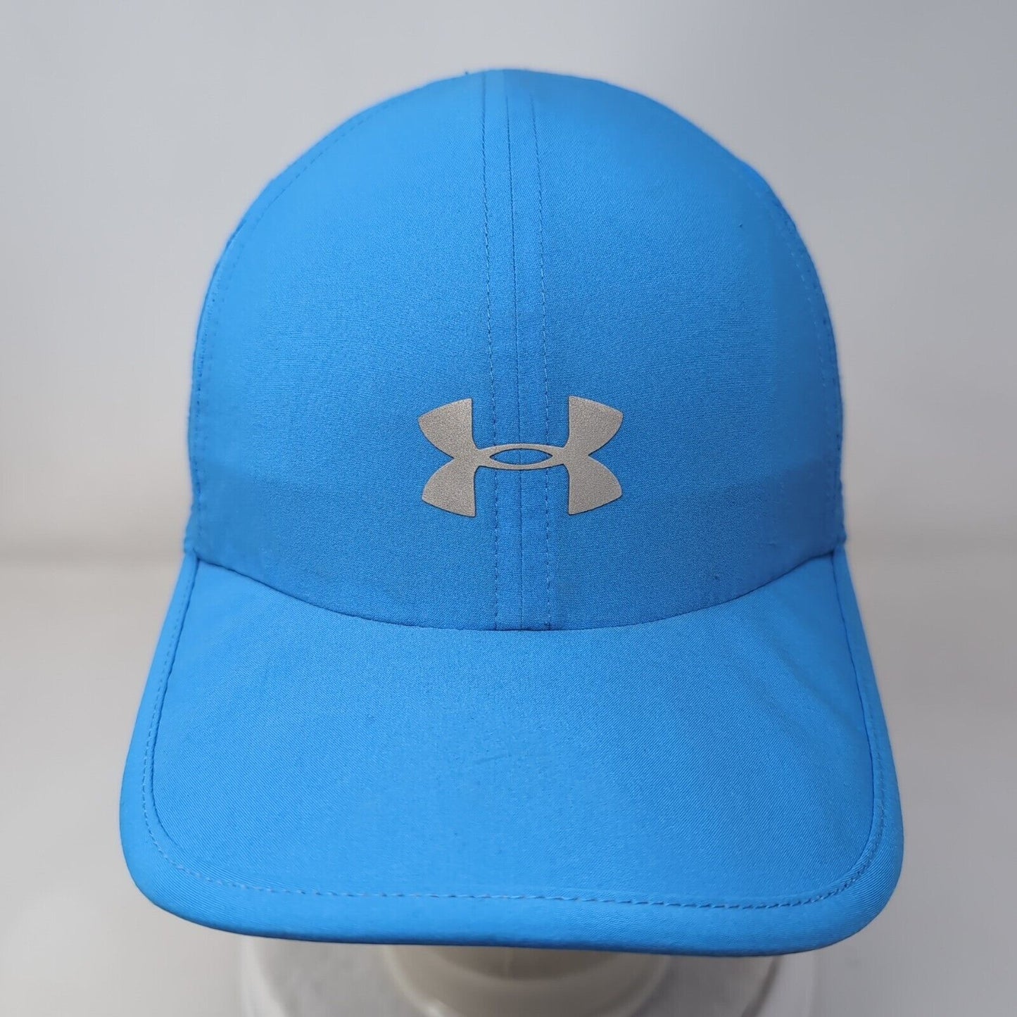 Under Armour Women's Strapback Hat Blue OSFA Adjustable Breathable 6 Panel
