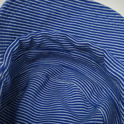 DC Shoes Army Cap Blue One Size Polka Dot Striped Lining Hat