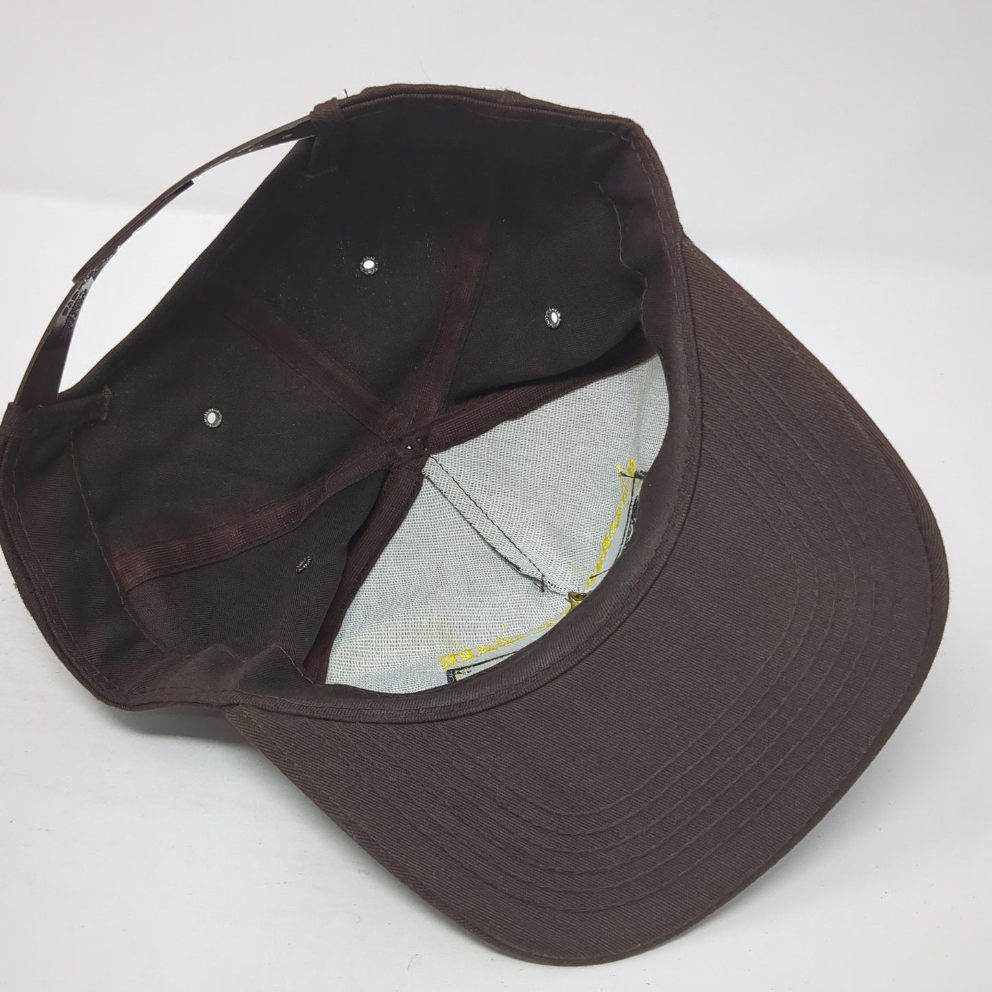 Gold Team JB Hunt Snapback Cap Brown One Size Adjustable Embroidered W/Pins