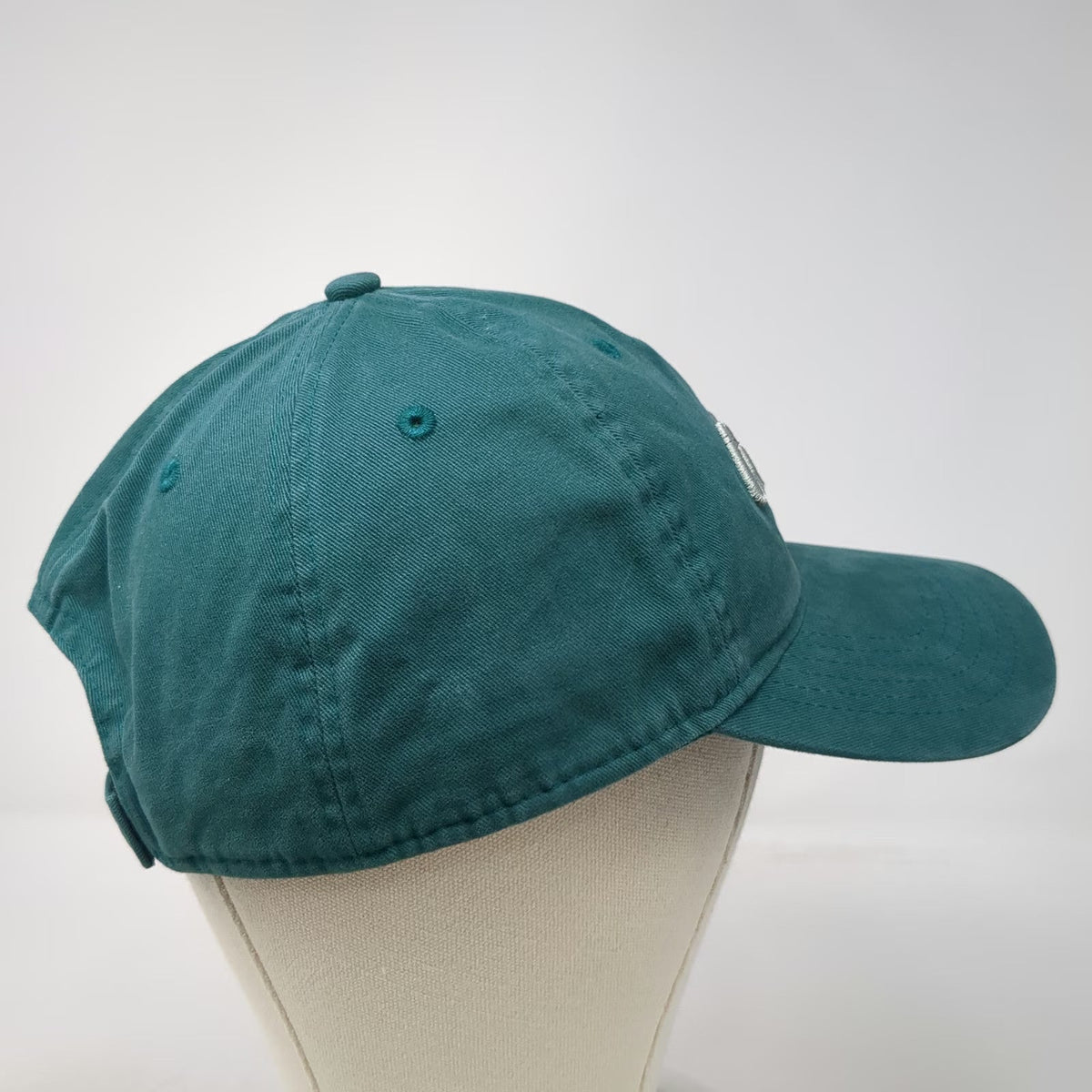 Cabela's Baseball Cap Green One Size Script Logo Strapback Adjustable Hat