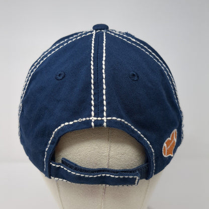 Football Mama May Yell Loudly Strapback Hat Blue OS KB ETHOS Vintage