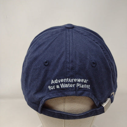 MTI Adventurewear Slideback Hat Blue One Size Adjustable Embroidered