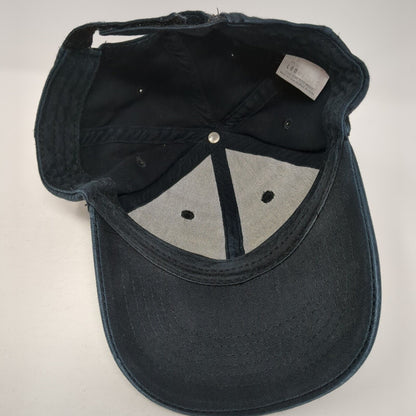 Chipotle Strapback Baseball Cap Blue One Size Adjustable Embroidered Loomstate