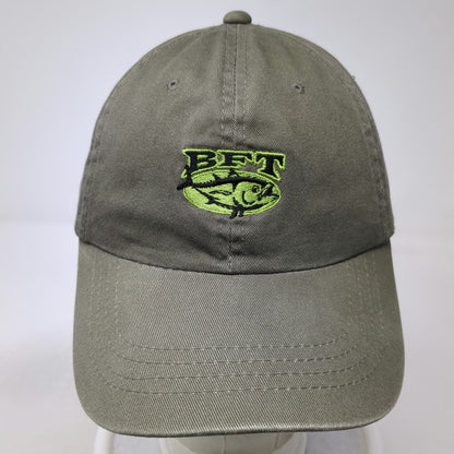 X-Tractable Baseball Cap Green One Size BFT Tuna Logo Fishing Strapback Hat