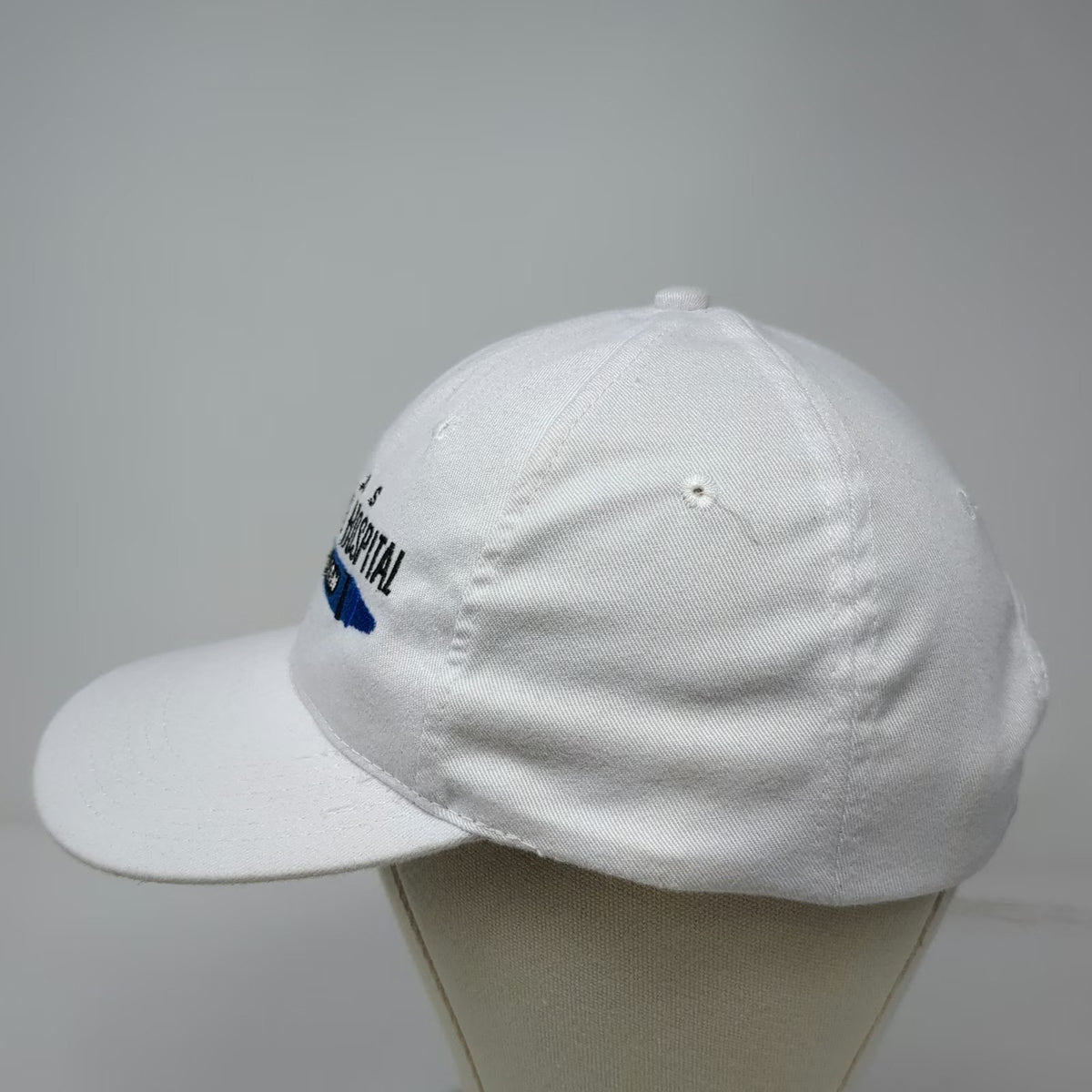 Head Shot Texas Scottish Rite Hospital Baseball Cap White One Size Hat