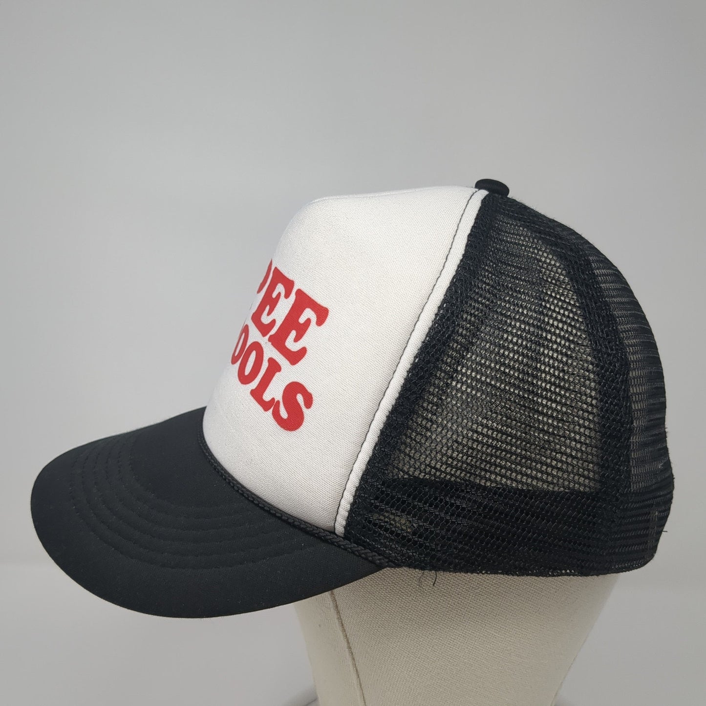 I Pee In Pools Snapback Rope Trucker Hat Black One Size Mesh Back Cobra
