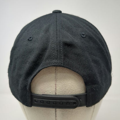 Yupoong 5 Panel Black One Size Hat Gracie Humaita New Jersey Snapback Flat Brim