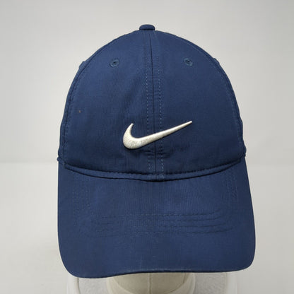 Nike Strapback Baseball Cap Blue OS Adjustable Embroidered Legacy91 Dri-fit