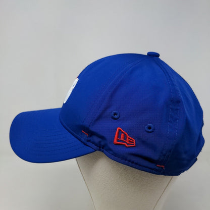 New Era Men's Strapback Hat Blue Size OSFM Embroidered Philadelphia 76ers Logo