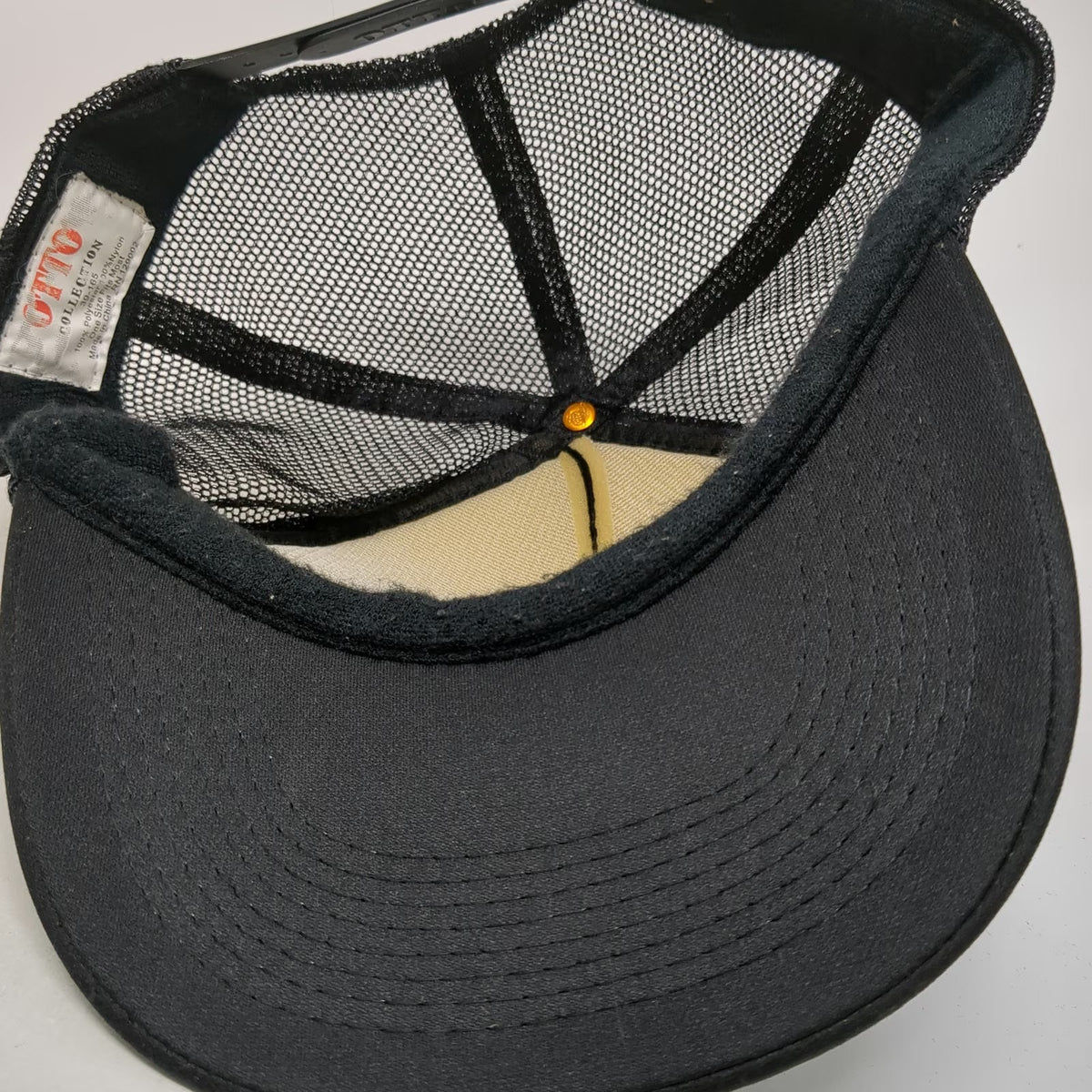 Otto Trucker Hat Black One Size Wayfinder Beer Portland Oregon Brewery Snapback
