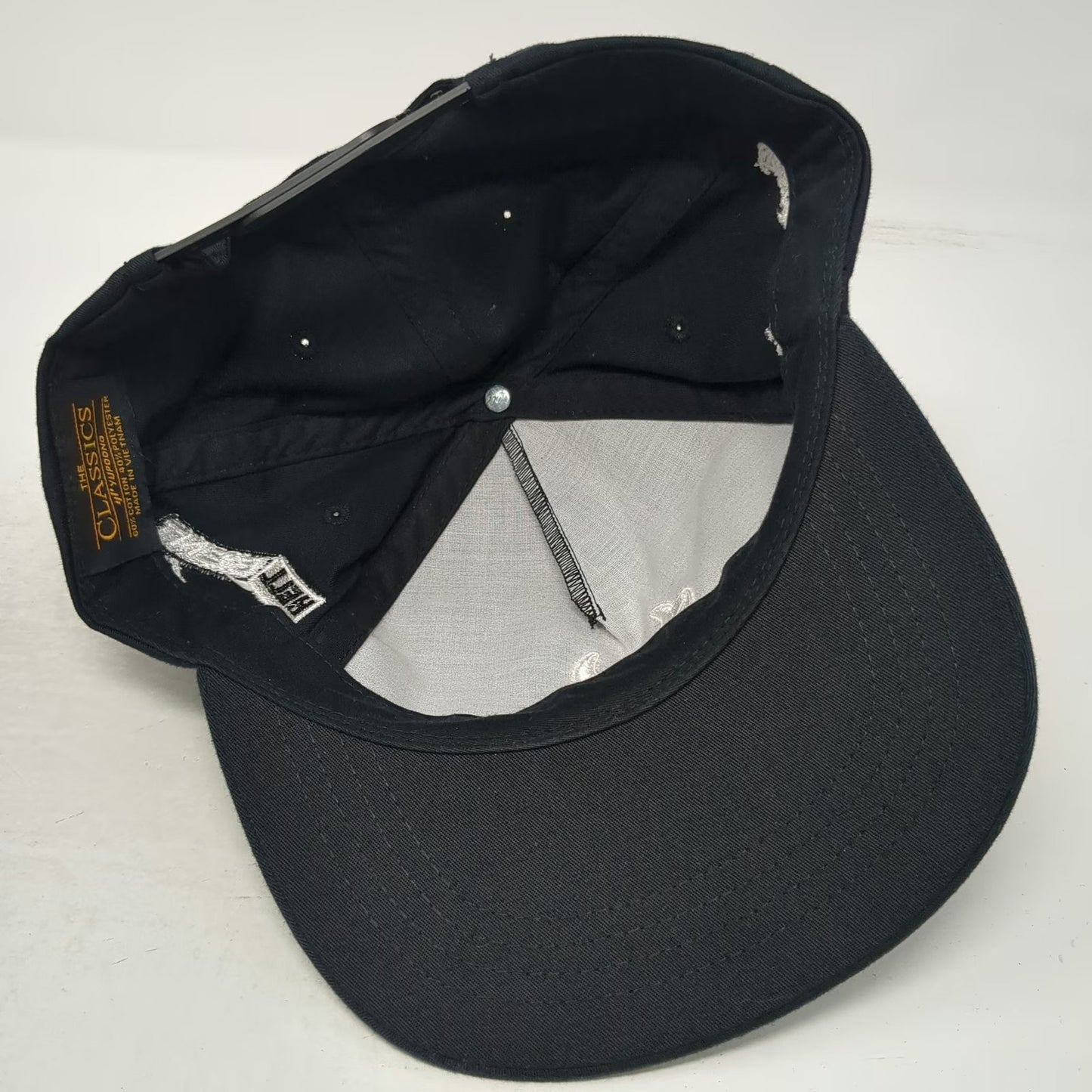 Yupoong 5 Panel Black One Size Hell Bent Good Music For Bad People Snapback Hat