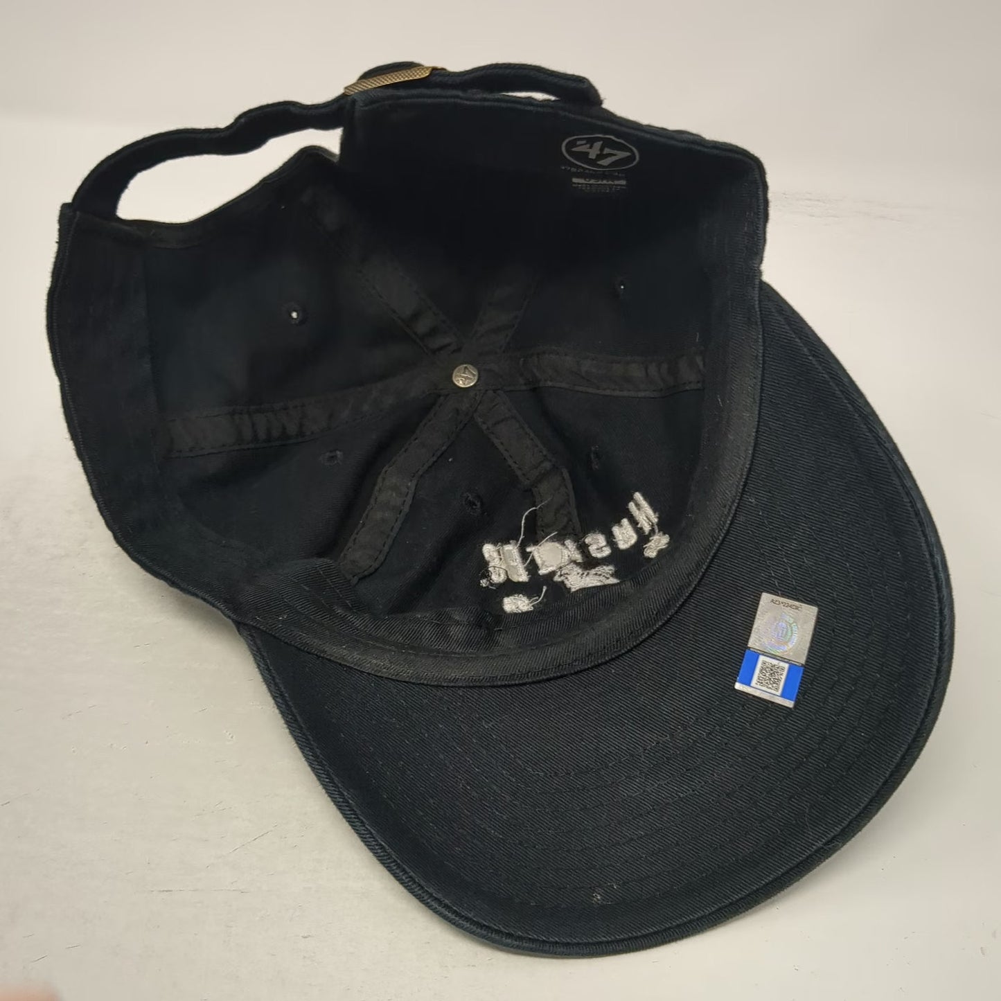 '47 Northeastern Huskies NCAA Cap Black One Size Adjustable Curved Brim Logo Hat