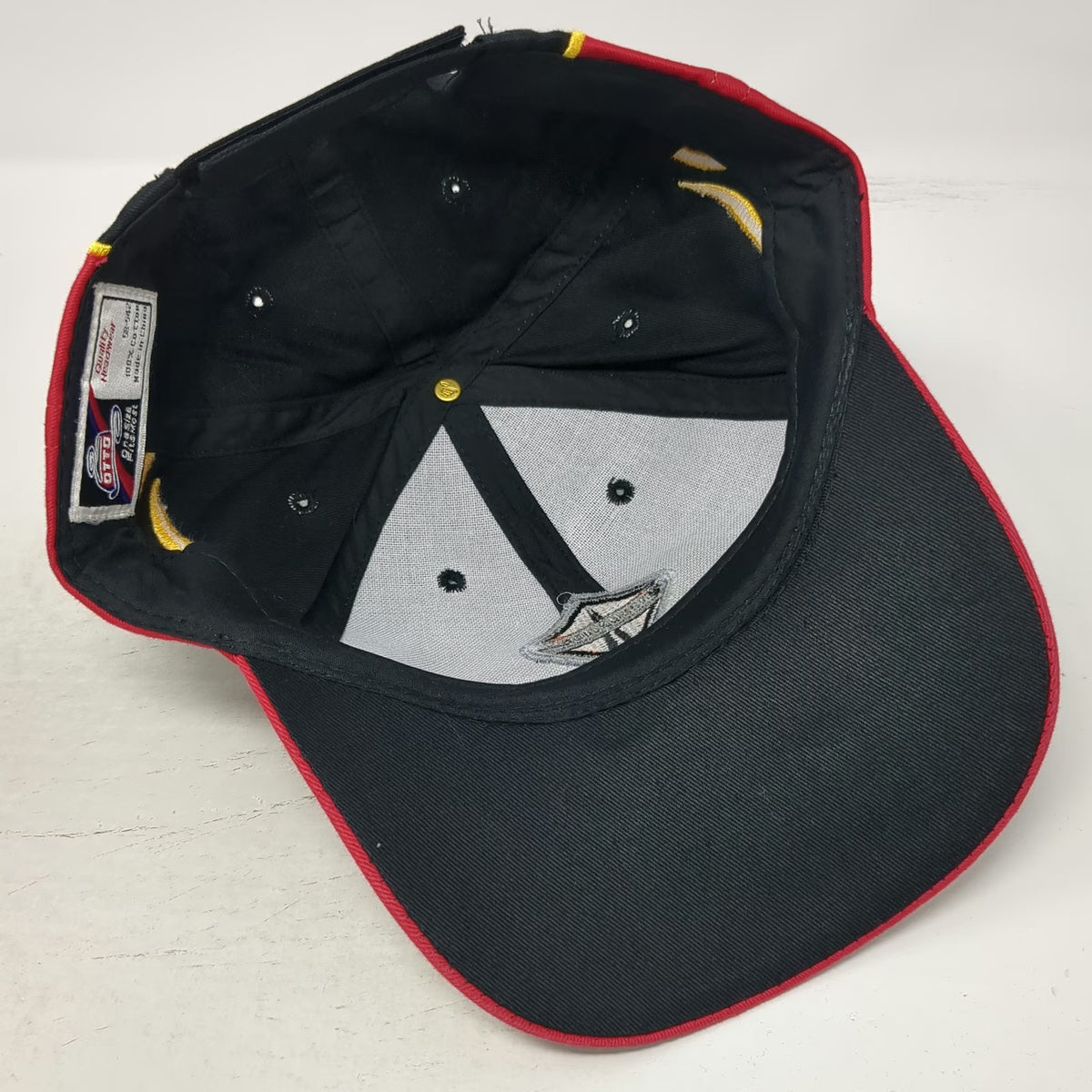 Otto Baseball Cap Black One Size International Lake City Flames Embroidered Hat