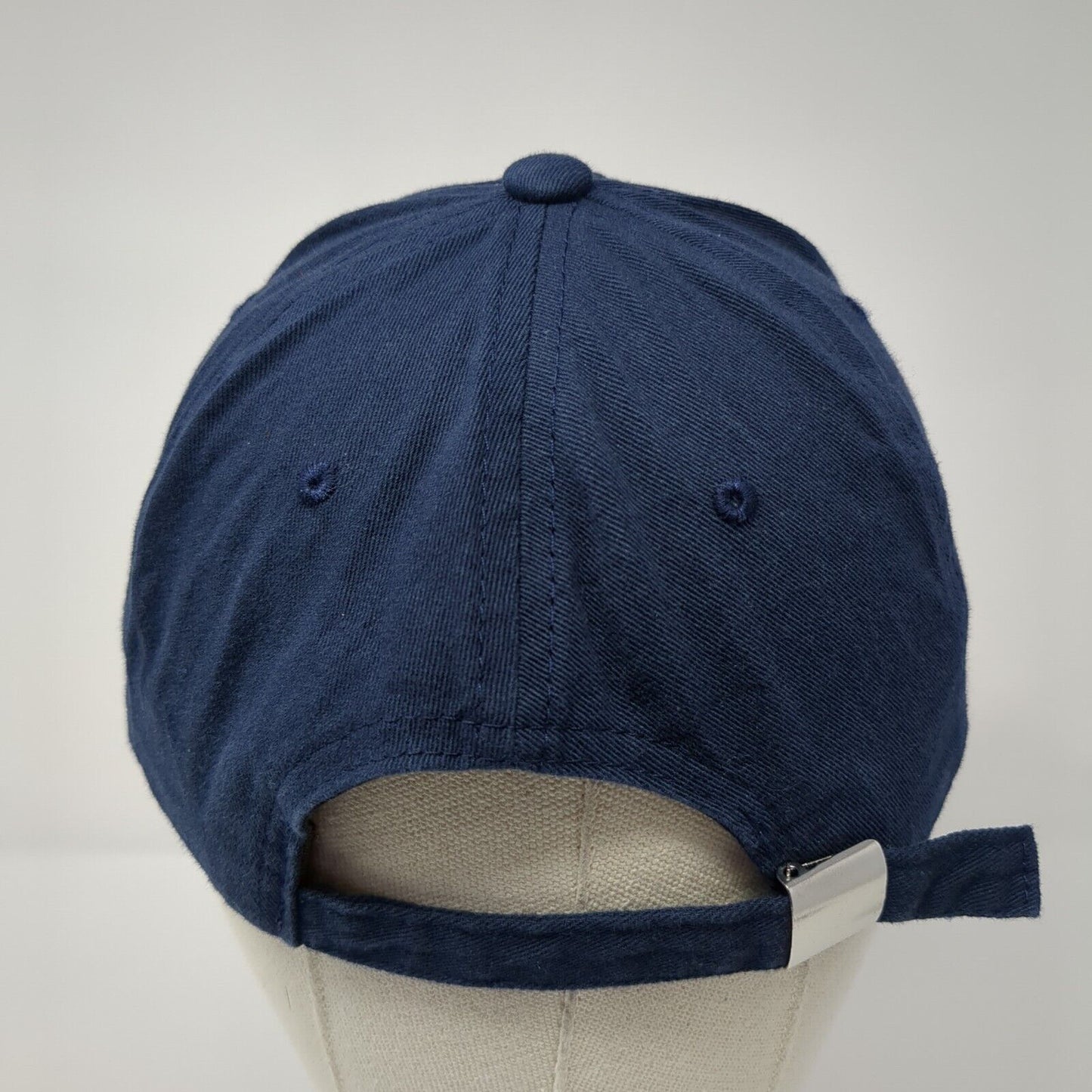 American 1989 New York Slideback Hat Blue One Size Embroidered Shenghe