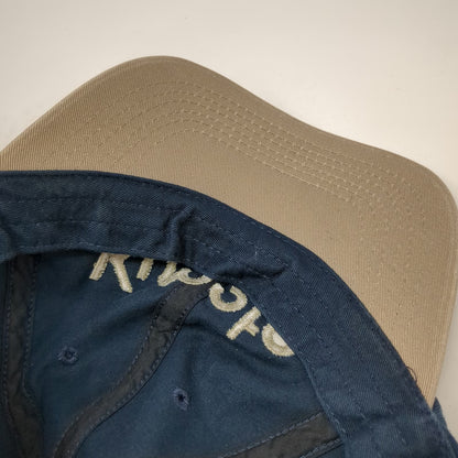 K-Products Baseball Cap Blue One Size Kubota Embroidered Contrast Piping Hat