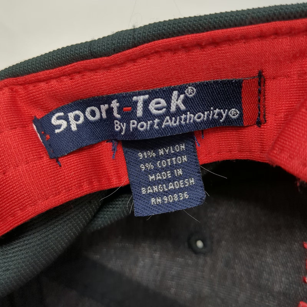 Sport-Tek Baseball Cap Black Red One Size Kenworth Sales Company Truck Logo Hat