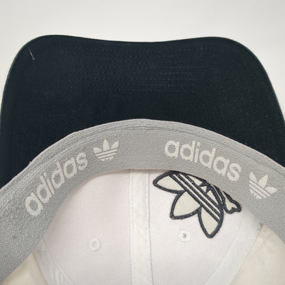 Adidas Fitted Baseball Cap White XL A-Flex Lightweight Embroidered 6 Panel