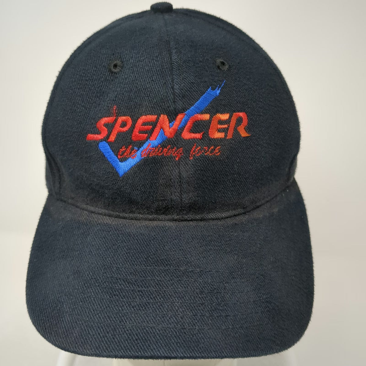 Cotton Deluxe Baseball Cap Black Red Blue One Size Spencer Driving Force hat