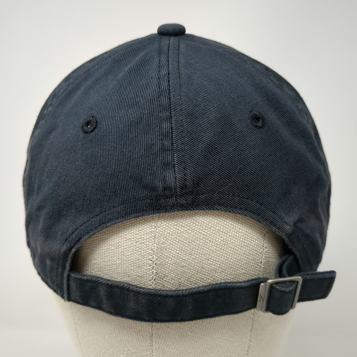 Nike Baseball Cap Black One Size Heritage86 Slideback Hat Logo Swoosh Cotton Fit