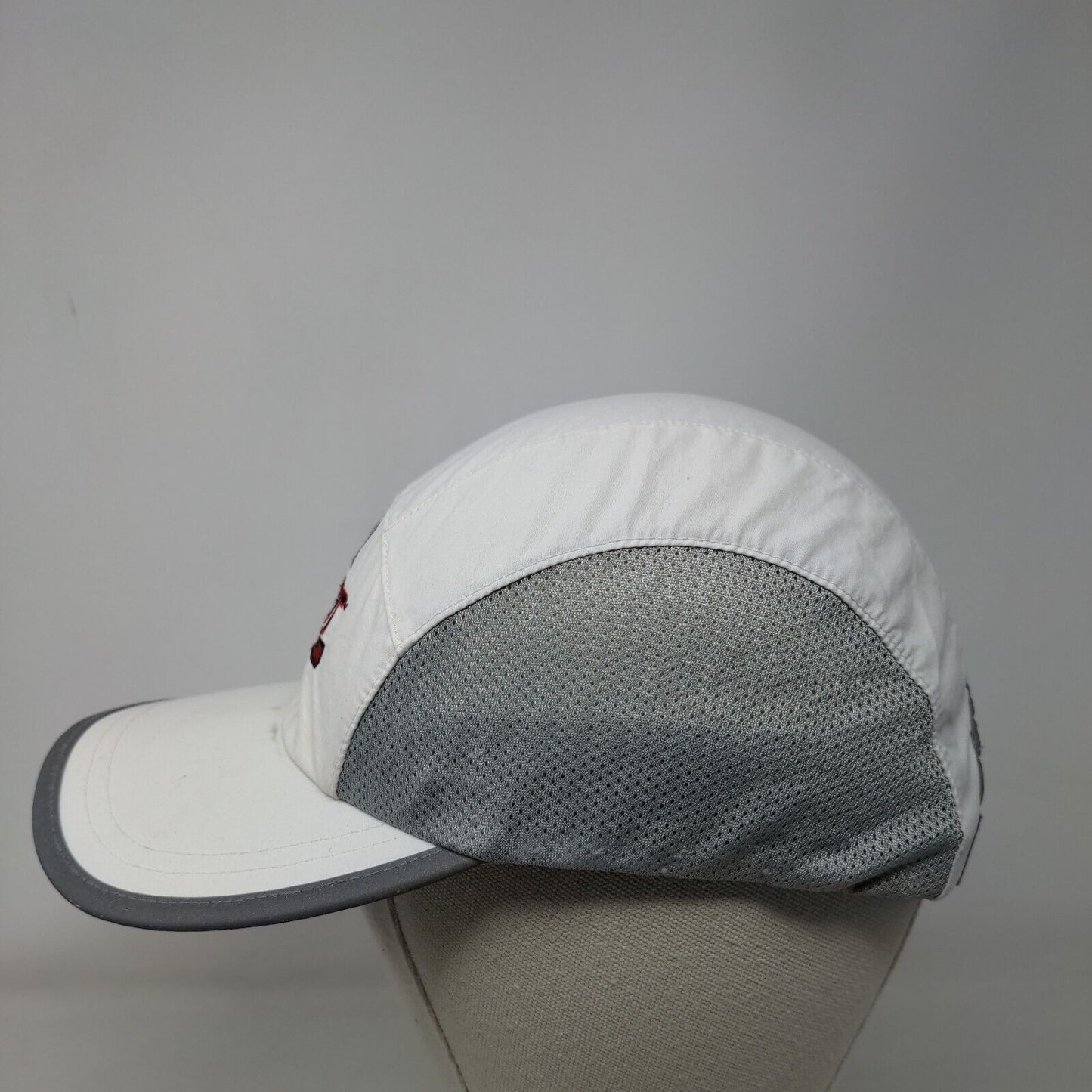 ZIVOT Golf Strapback Hat White OS Adjustable Embroidered Richardson Adventure
