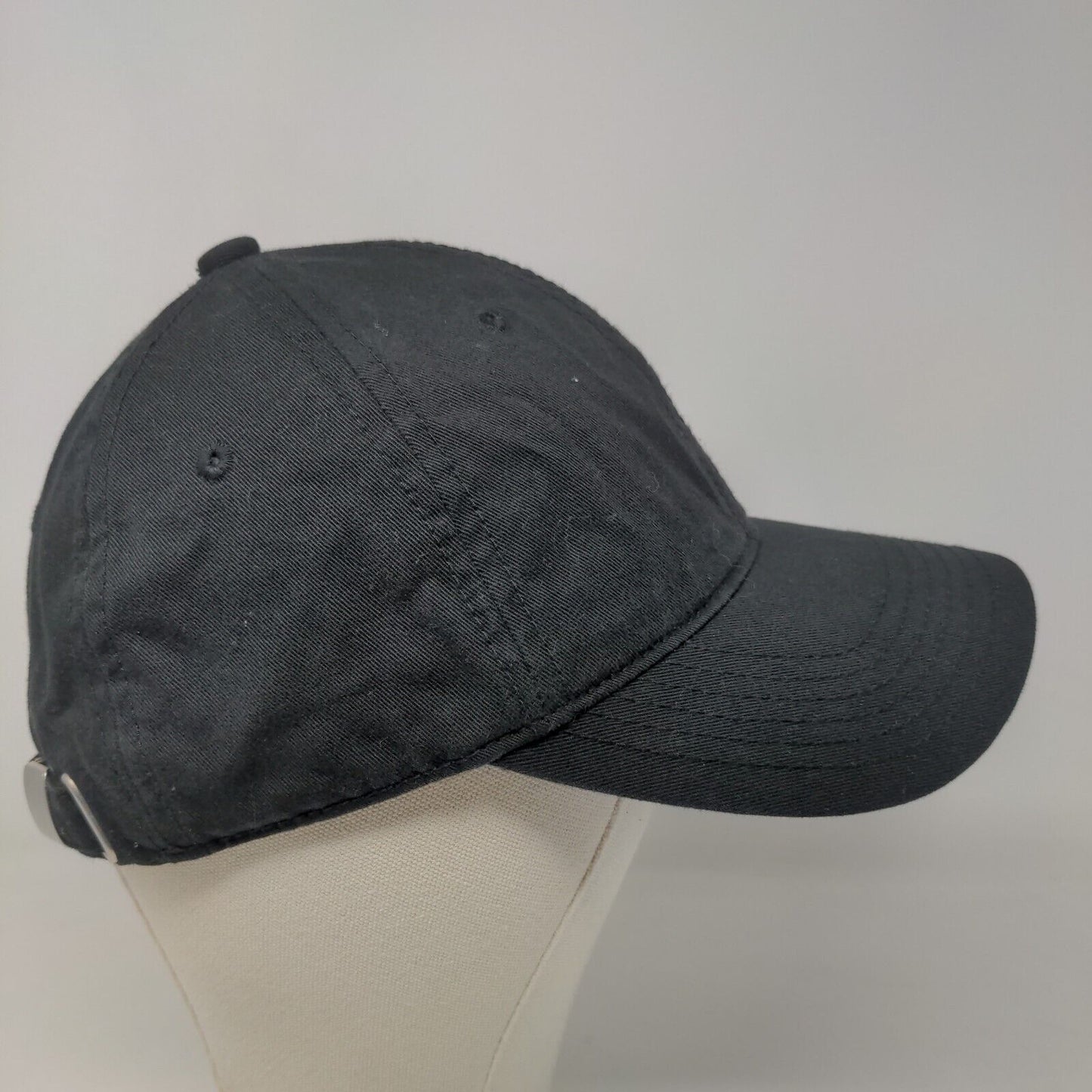 Unbranded Men's Slideback Hat Black Size OSFM Embroidered 100% Cotton PH Logo