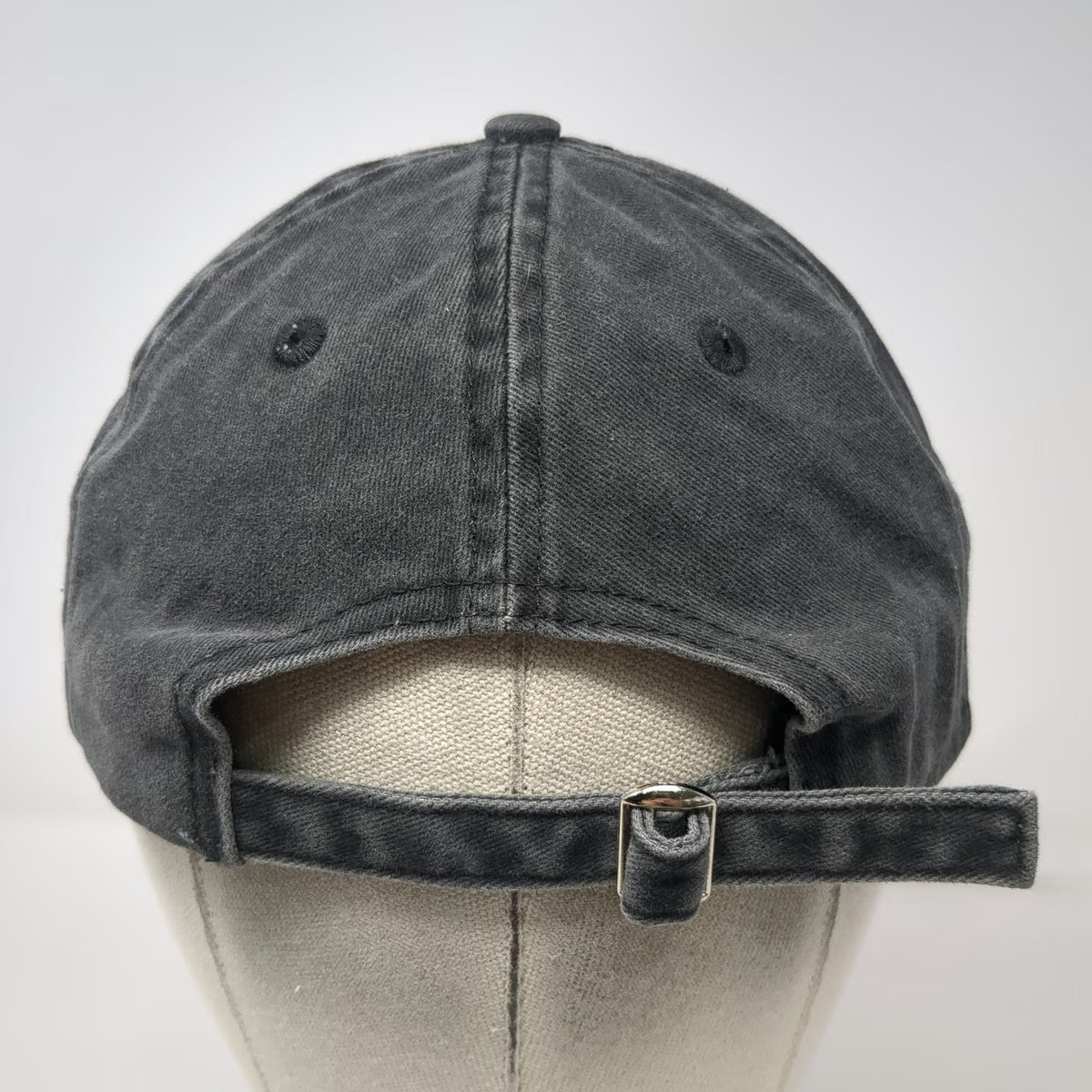 Three In Suzuki Baseball Cap Gray One Size Slideback Embroidered Logo Moto Hat