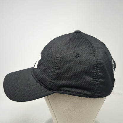 Under Armour Baseball Cap Black One Size Heatgear Slideback Logo Athletic Hat