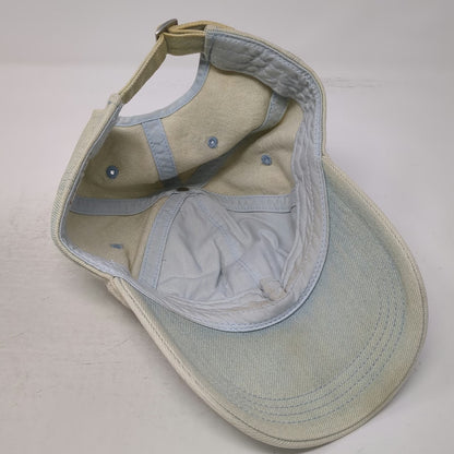 Calvin Klein Jeans Baseball Cap Blue One Size Slideback Light Wash Denim Hat