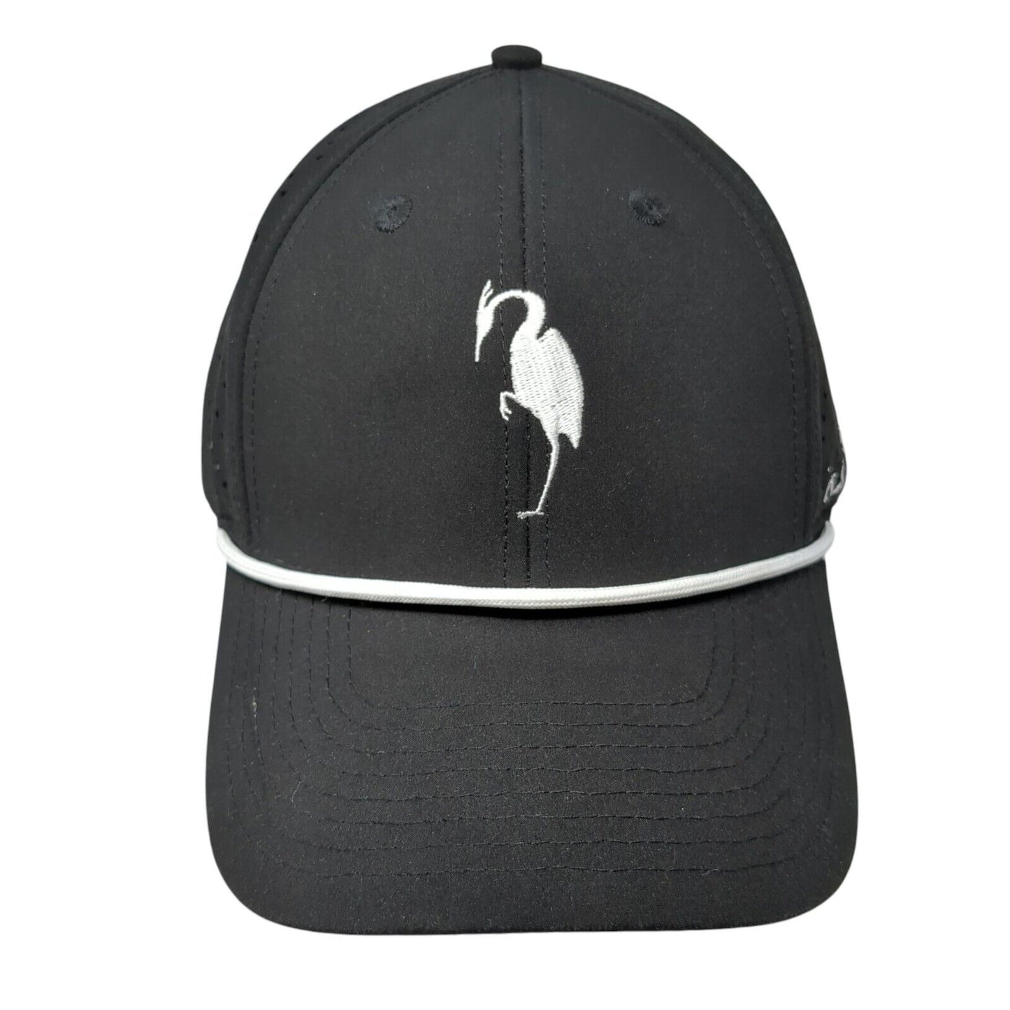 Player Pathway Snapback Rope Hat Black One Size Adjustable Embroidered