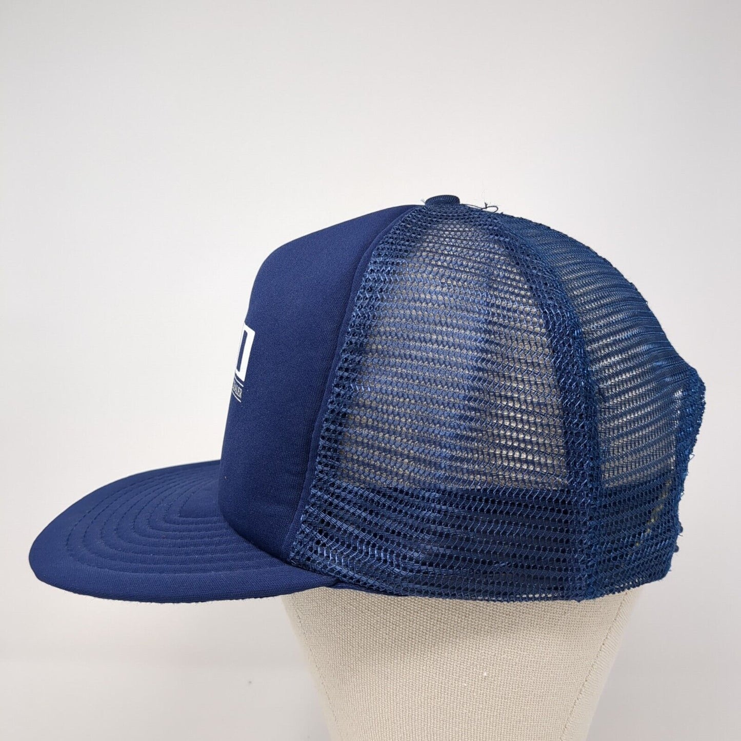 Specialty & Custom Dealer Snapback Trucker Hat Blue One Size Mesh Back