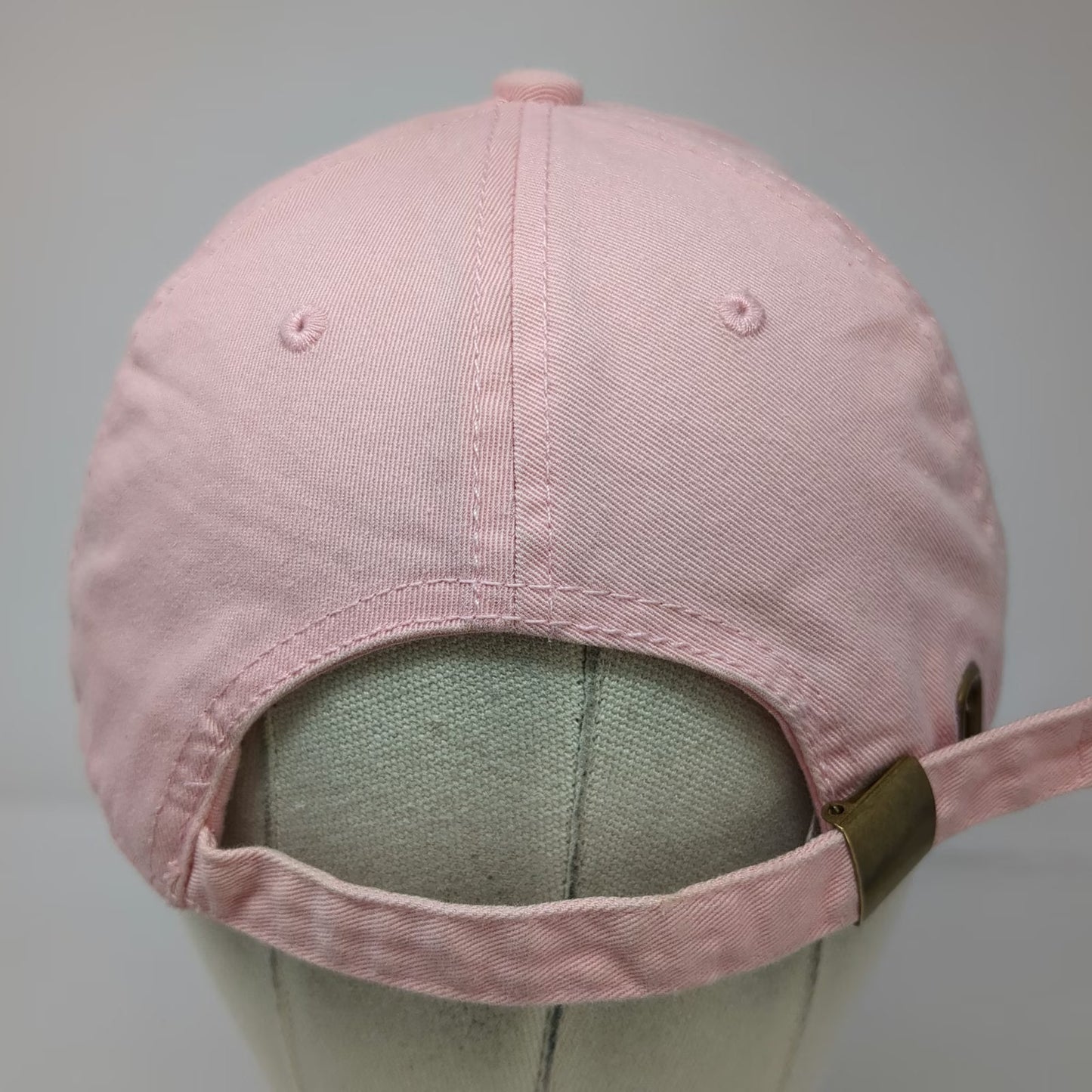 ChokLids Baseball Cap Pink OSFM Elephant Head Embroidery Adjustable Strap Hat