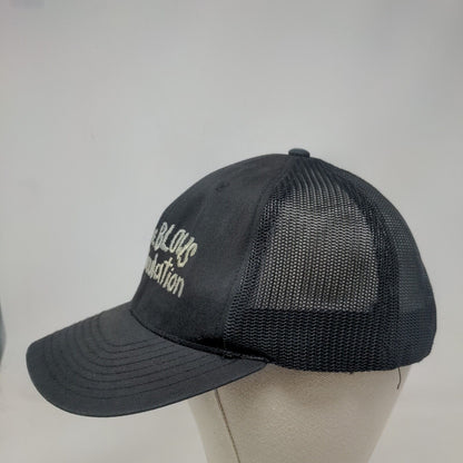 Joe Blows Insulation Snapback Mesh Back Trucker Hat Black One Size