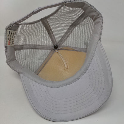 tsmt A Commitment To Excellence Snapback Trucker Hat Gray OSFA Mesh Back