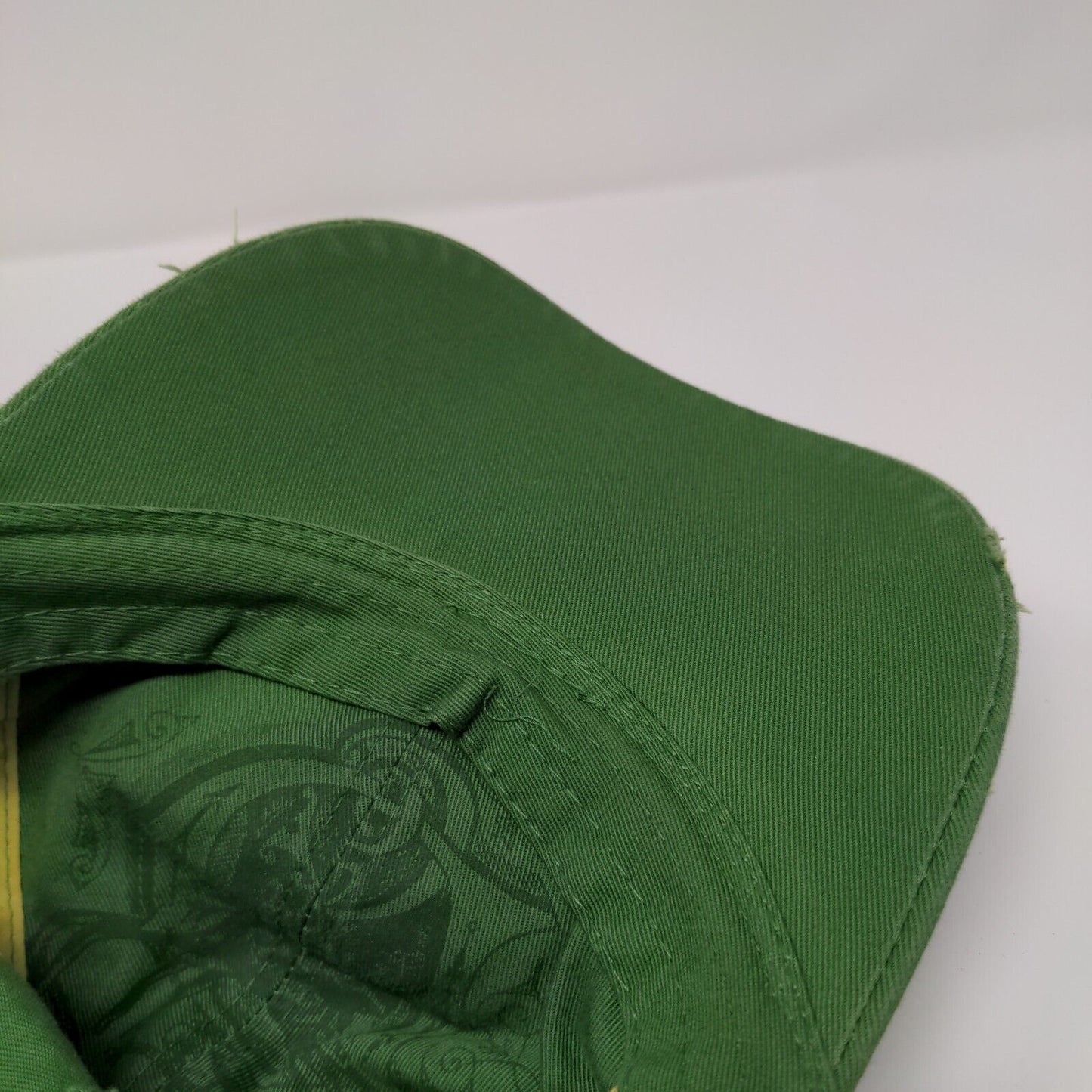 John Deere 1987 Snapback Hat Green OSFM Adjustable Embroidered Distressed Cotton
