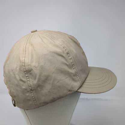 Columbia Baseball Cap Beige XL Strapback Performance USA Fishing Hat Viintage