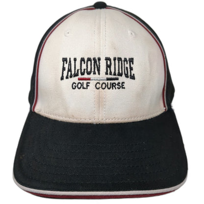 American Dry Goods Baseball Cap Black One Size Falcon Ridge Golf Course Hat