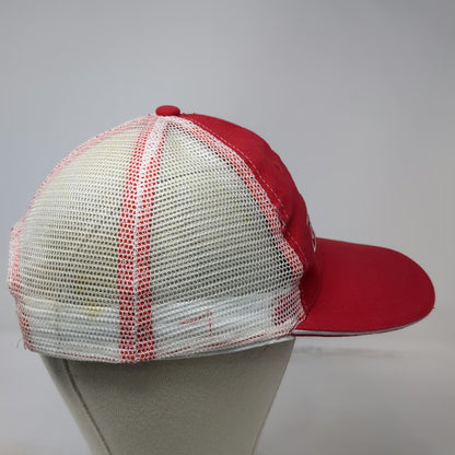 Craftsman Ace Hardware Trucker Hat Red One Size Mesh Back Snapback Tool Brand