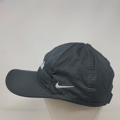 Kentik Strapback Hat Gray OSFM Embroidered Nike Dri-Fit Featherlight