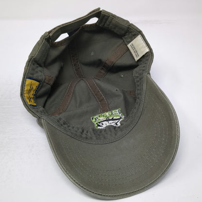 X-Tractable Baseball Cap Green One Size BFT Tuna Logo Fishing Strapback Hat