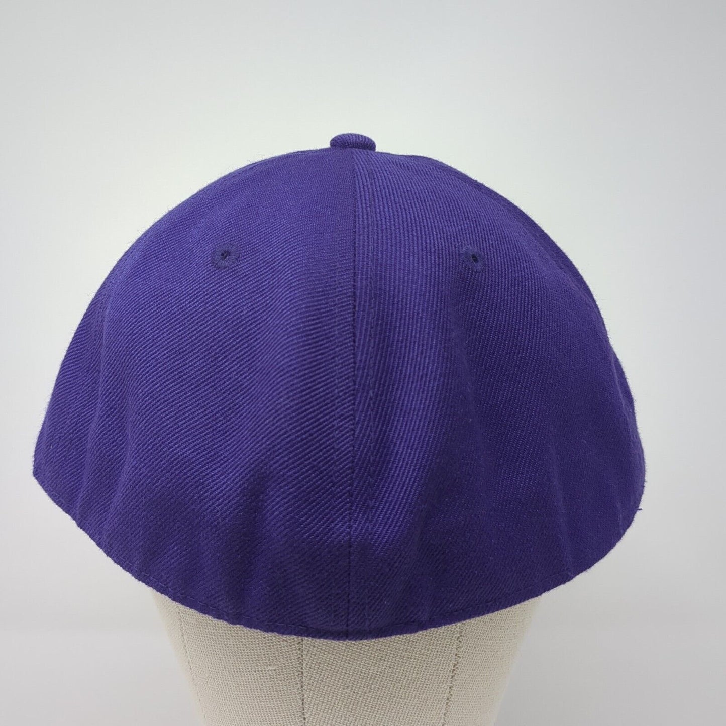 KB ETHOS Fitted Hat Purple 8 Solid Blank 6 Panel Vent Holes Outdoor