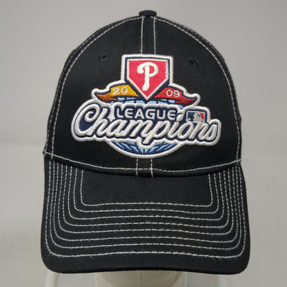 Philadelphia Phillies MLB New Era Baseball Cap Black OSFM 2009 League Champions
