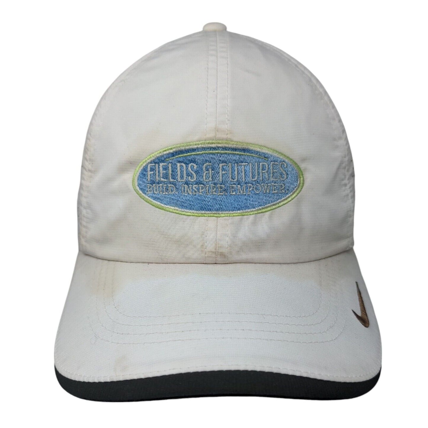 Nike Golf Fields & Futures Build Inspire Empower Strapback Hat White One Size