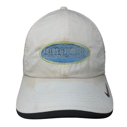 Nike Golf Fields & Futures Build Inspire Empower Strapback Hat White One Size