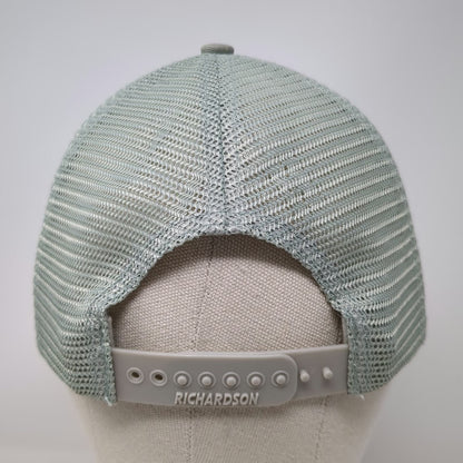 Richardson Trucker Hat Green Size L Digital Camo Mesh Snapback Altec Patch