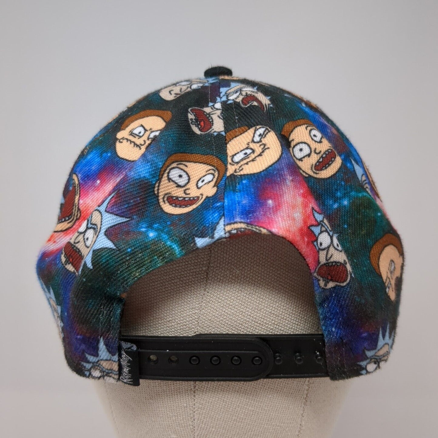 Rick And Morty Adult Swim Snapback Hat Multicolor One Size Adjustable 6 Panel