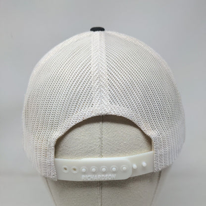 Richardson 112 Snapback Mesh Back Hat Black Indianapolis Colts NFL Logo