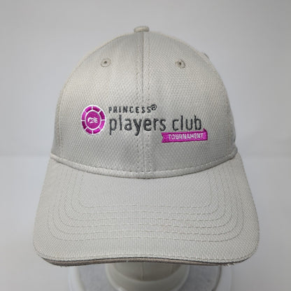 Princess Players Club Tournament Strapback Hat Tan One Size Embroidered