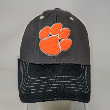 Clemson Tigers Fitted Hat Multicolor Embroidered Pawprint Logo NCAA