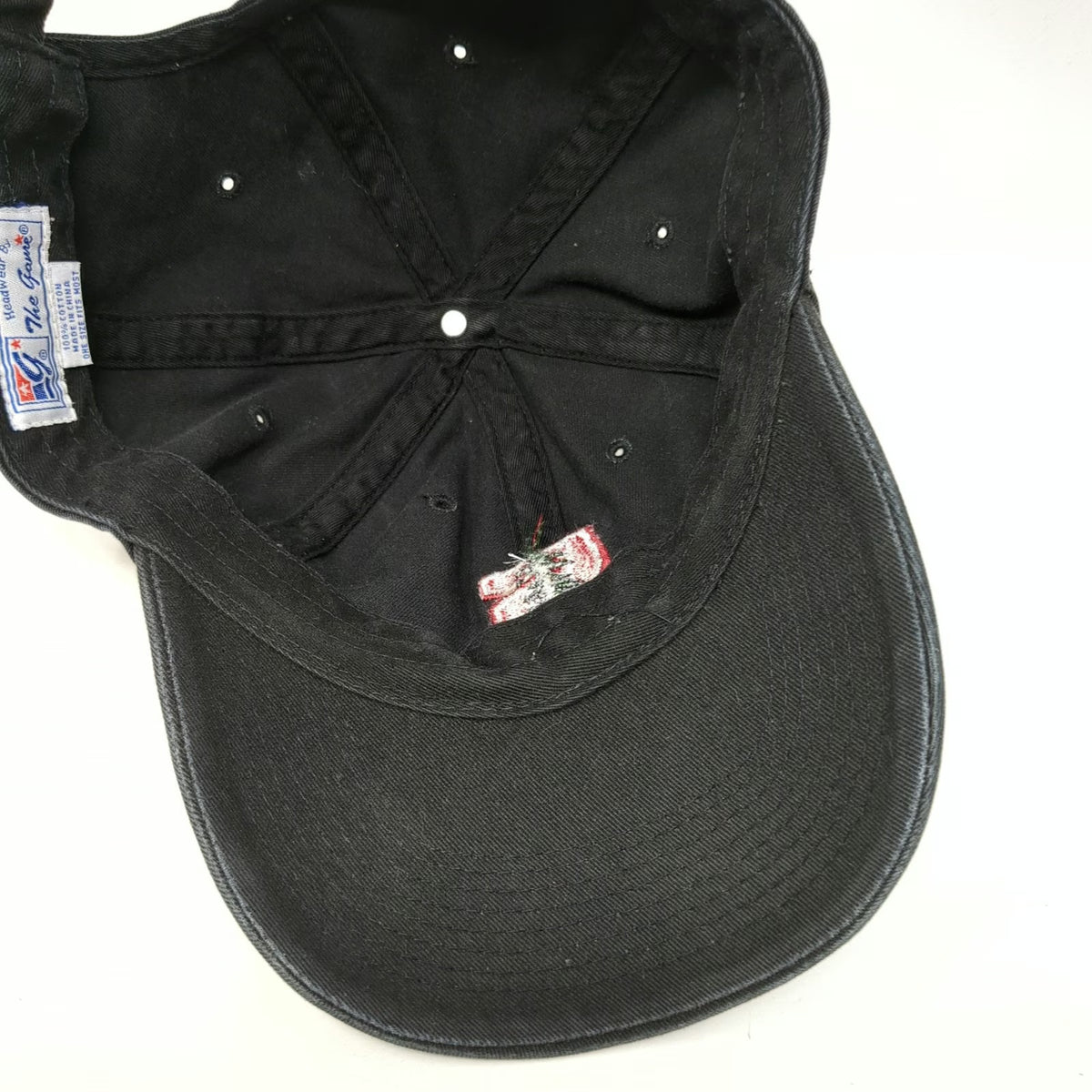 The Game Stanford Cardinal NCAA Cap Black One Size Strapback Embroidered Logo